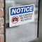 Signmission No Cameras No Photos No Videos Sign With Symbol, 10 in W x Rectangle, Vinyl Decal OS-2PACK-NS-D-710-L-14402 - alternate 3